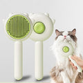 Pet Grooming Brush for Cats and Dogs, Self-Cleaning Sliker Brush for Removes by absob