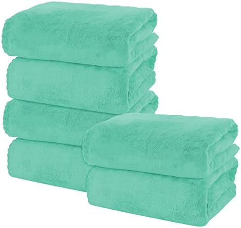 MOONQUEEN 6 Pack Premium Bath Towel Set by MOONQUEEN
