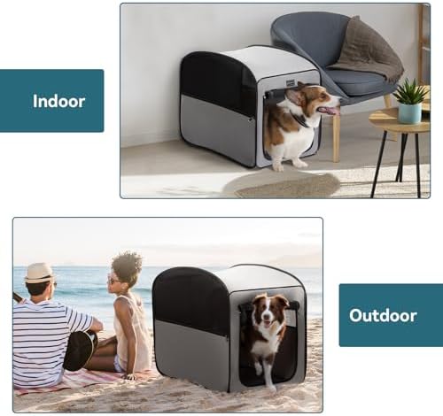 Petsfit Travel Dog Crate，Pop Up Dog Crate - Image 6