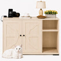 Garvee Cat Litter Box Enclosure, Large Cat House by Garvee
