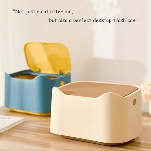 Cat Litter Trash Can Mini Countertop Cat Litter Disposal Bin - Image 6