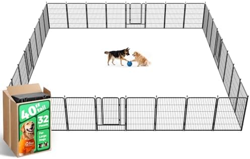 FXW Rollick Dog Playpen, Yard & RV Camping, 32 Panels by FXW