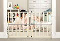 Regalo Safety 42" Easy Fit Wooden Baby Gate, Bottom of Stairs & Doorways by Regalo