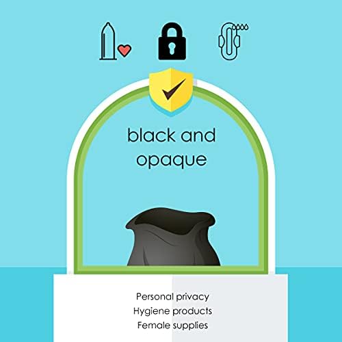 Teivio Medium Black Trash Bags 10 Gallon 40 Count Kitchen Garbage Bags - Image 4