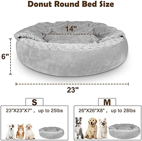 JOEJOY Small Dog Bed Cat Bed - Image 2