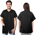 MCEAST 2 Pack Black Pet Groomer Uniforms by MCEAST