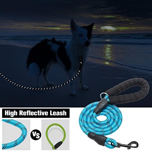 BEAUTYZOO Dog Leash for Large Dogs, 6FT Heavy Duty Rope Leash Bulk, 6 Pack - Image 3
