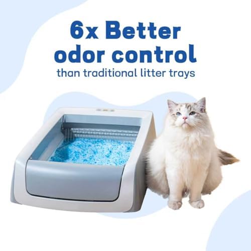 Crystal Cat Litter & Disposable Litter Trays 5 Sets, Compatible - Image 2