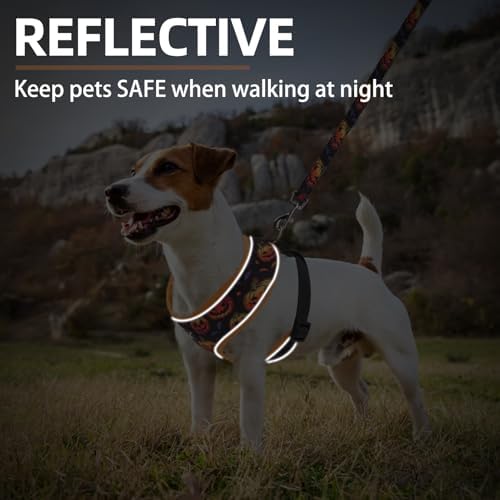 PUPTECK Halloween Dog Harness and Leash Set No Pull Small Sized Dogs Puppy - Image 6
