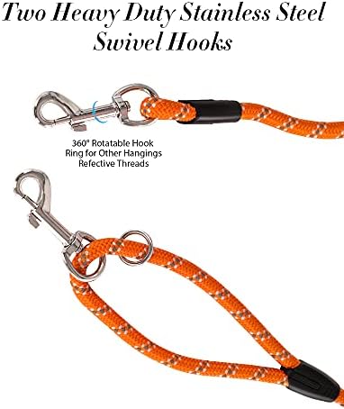 Long Line Leash for Dog Training 10FT 16FT 30FT 50FT 100FT, Reflective Threads - Image 4