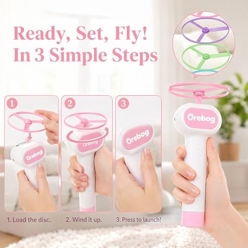 Cat Toy Disc Launcher, Rechargeable Interactive Cat Fetch Toy - Image 5