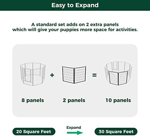 FXW Rollick Dog Playpen, Yard & RV Camping, 2 Panels - Image 2