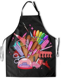 Art Apron with Pocket for Women Men by DZGlobal