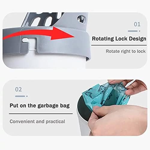 Cat Litter Scoop with Bag Holder, Integrated Detachable Deep Cat Litter Shovel - Image 6