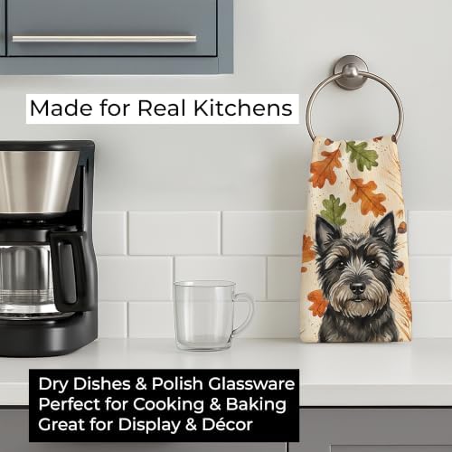 Caroline's Treasures Cairn Terrier Dogs Kitchen Towel 15x25 in - Image 3