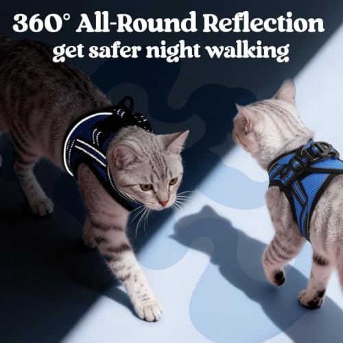 rabbitgoo Cat Harness and Leash Set, Step-in Soft Vest - Image 5