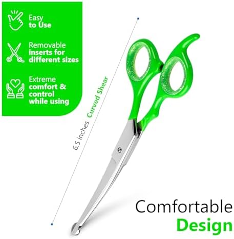 Rounded dog grooming scissors Professional - Image 3