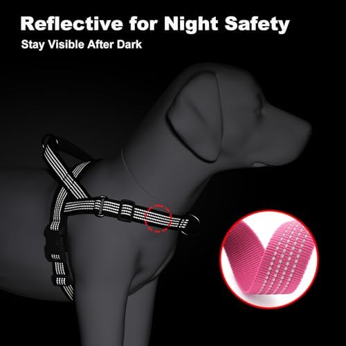No Pull Dog Harness with Handle, Adjustable Soft Mesh Padded Vest - Image 7