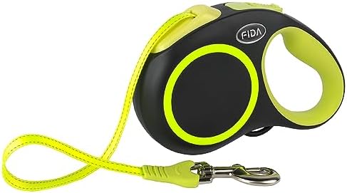 Fida Retractable Dog Leash, Reflective 16ft Heavy Duty Pet Walking Leash by Fida