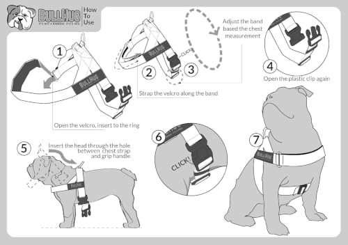 BULLHUG Adjustable Dog Harness– No Pull, No Choke – - Image 4