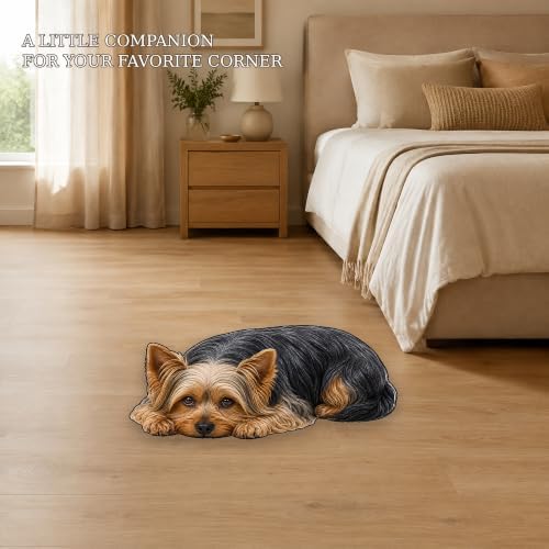 3D Realistic Dog Shaped Bath Mat & Floor Rug - Image 2