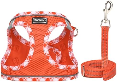 Mercano Soft Mesh Dog Harness and Leash Set, Step-in Reflective Breathable - Image 2