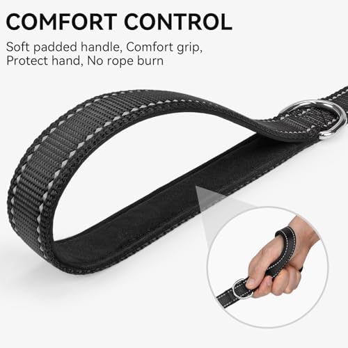 Joytale Reflective Dog Leash for Small Dogs, 4 FT x 3/4" - Image 3