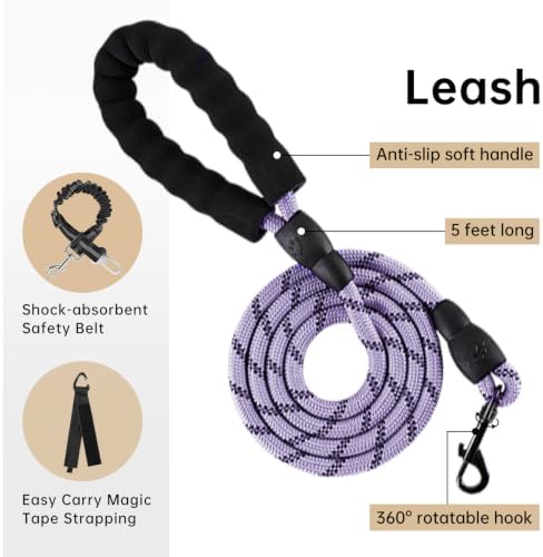 IVY&LANE No Pull Dog Harness for Small Dogs, Reflective Dog Vest Harness - Image 3