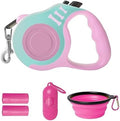 Retractable Dog Leash Automatic Telescopic Tractor Dog Tape by LIEVUIKEN