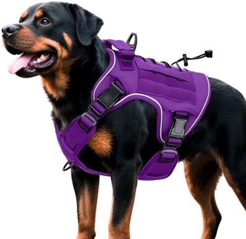 Heavy-Duty Tactical Dog Harness by Bruvoalon