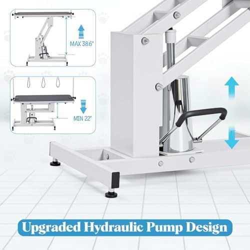 GarveeLife 43.3" Hydraulic Dog Grooming Table - Image 4