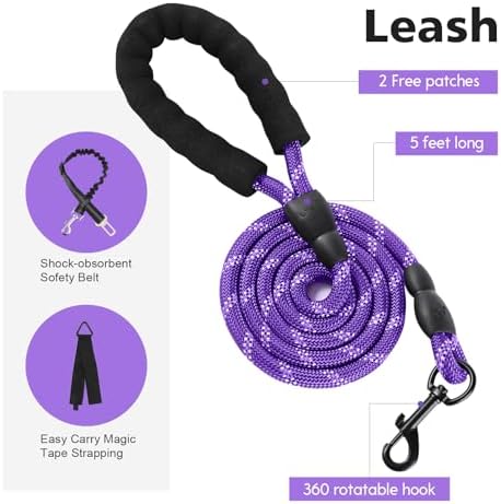 No Pull Tactical Dog Harness for Large Dogs, Service Dog Vest - Image 7