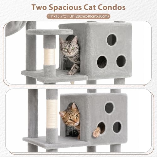 Gitelsnour Cat Tree Tower, Sturdy Structure - Image 3
