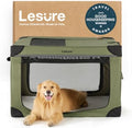 Lesure Shown on Today Show Soft Collapsible XL Dog Crate, 42in Green by Lesure
