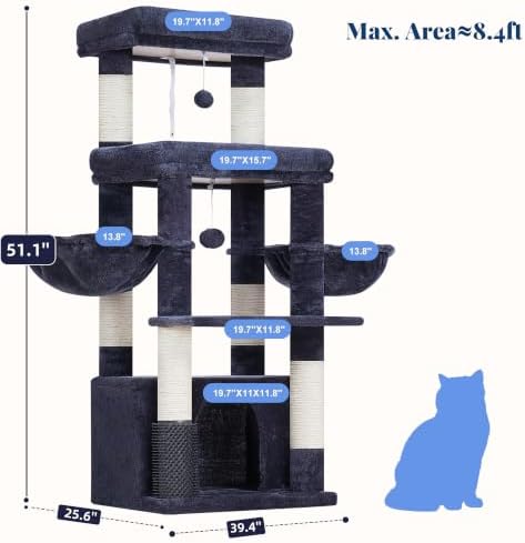 Hey-brother Cat Tree Tower - Image 2
