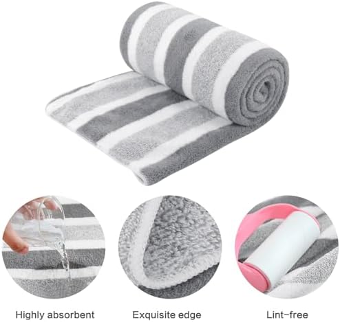 KinHwa Dog Towel Super Absorbent Pet Bath Towel Microfiber Dog Drying Towel - Image 4