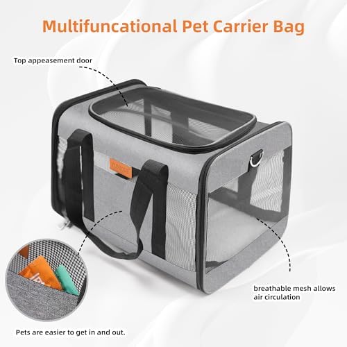 YUNIQUE Soft-Sided Cat & Dog Carrier - Image 6
