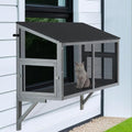beeNbkks Bug Proof Window Catio, Expandable Outdoor Cat Enclosure by beeNbkks