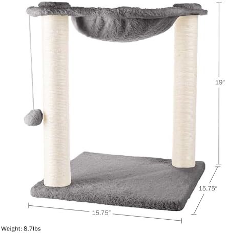 Cat Hammock with Scratching Posts - Image 2
