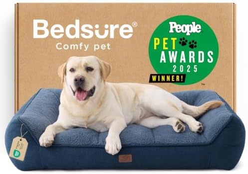 Bedsure SupportMax® Extra Thick Orthopedic XL Dog Bed by BEDSURE