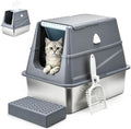 Stainless Steel Litter Box by Unknown