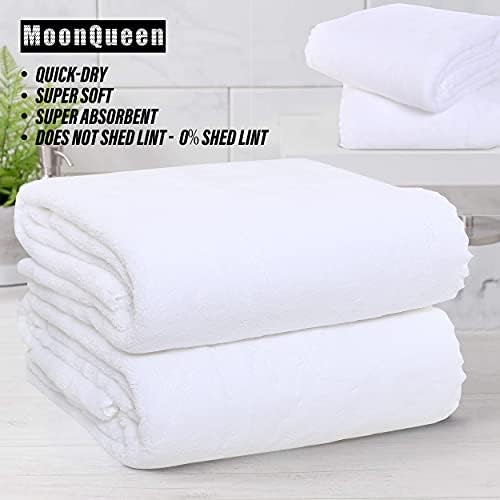 MOONQUEEN 2 Pack Premium Bath Towel Set - Image 5