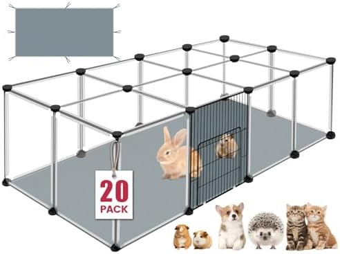 VISCOO 20 Panels Small Animals Playpen by VISCOO