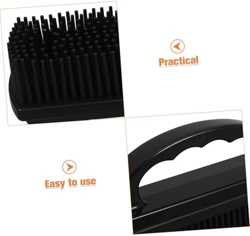 Black Silicone PET Hair Brush for Dogs and Cats Hair Removal - Image 3