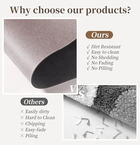 Long Bath Rugs 47x17-Diatomaceous Earth Stone Bath Mats - Image 6