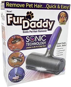 NC Furdaddy Sonic Pet Hair Remover Roller Dog Hair Remover, Cat Hair Remover - Image 2