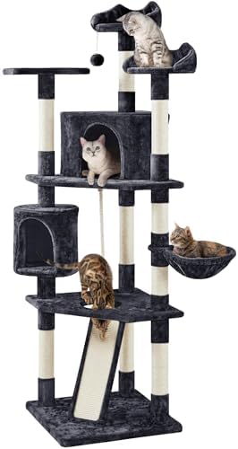 Yaheetech 79in Multi-Level Tall Cat Tree by Yaheetech