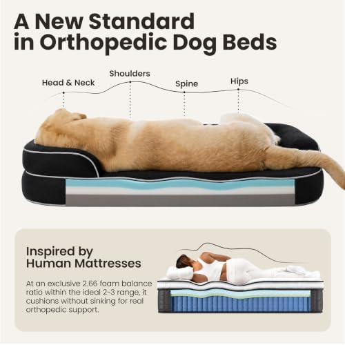 LE SURE RealOrtho™ 3-Layer Orthopedic Dog Beds Large Sized Dog - Image 4