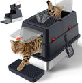 Stainless Steel Litter Box by Unknown