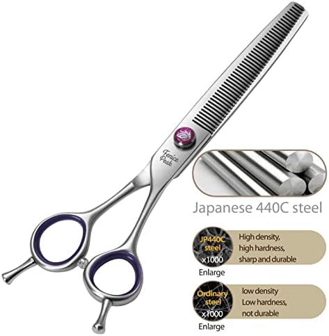 7'' Thinning Dog Grooming Scissors - Image 5